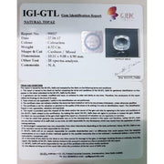 4.80 ratti White Topaz with Govt Lab certificate-(1665)